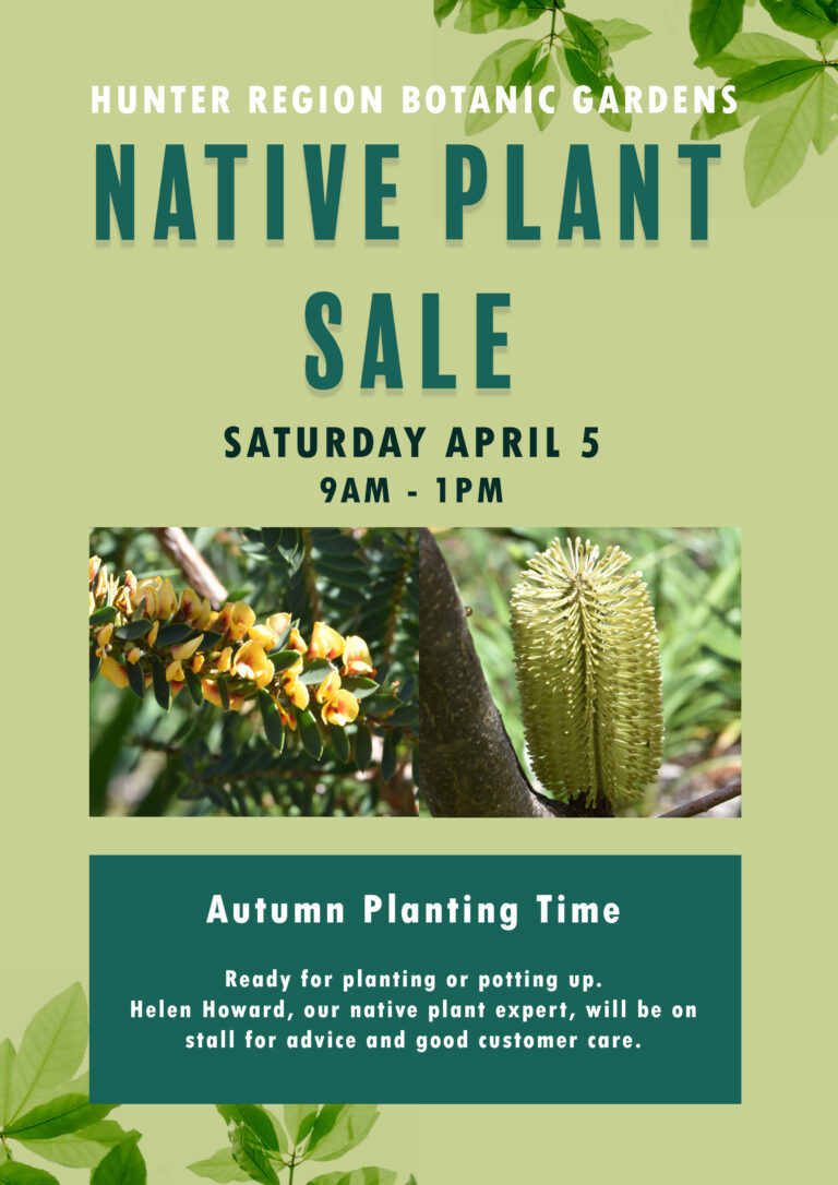 April Native April Native Plant Sale β Hunter Region Botanical Gardens